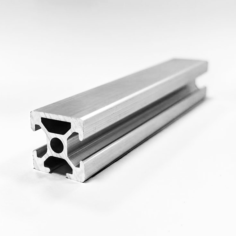 2020N1 Aluminiumprofil, 6 mm Schlitzbreite, einseitig geschlossener Schlitz, dreiseitiges T-Nut-Design, staubdicht und ästhetisch ansprechend