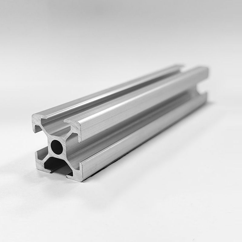 2020 Vierkantrohrprofil aus Aluminiumlegierung, T-Nut-Aluminiumprofil, Schlitzbreite 6 mm, leicht und einfach zu installieren