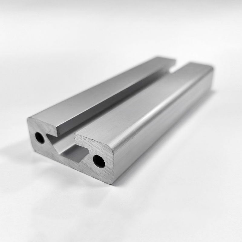 1640 Industrie-Aluminiumprofil, 16 x 40 mm, rechteckiger Querschnitt, 8 mm Schlitzbreite, spezielle Führungsschienenstruktur