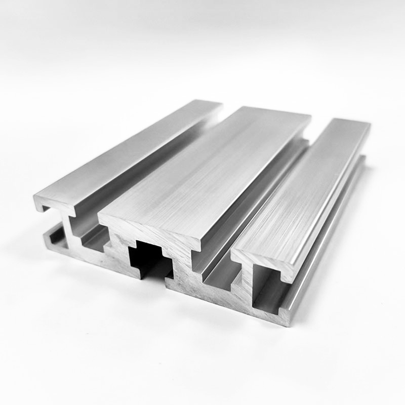 Quadratischer Schlitz 2080 Aluminiumprofil 8 mm Schlitzbreite Verstärkte Struktur mit mehreren Schlitzen Eloxierte Behandlung