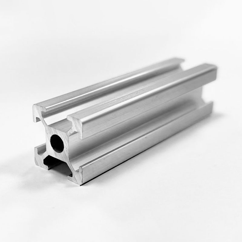 Kompaktes T-Nut-Aluminium-Strangpressprofil der Serie 1515B in Silber