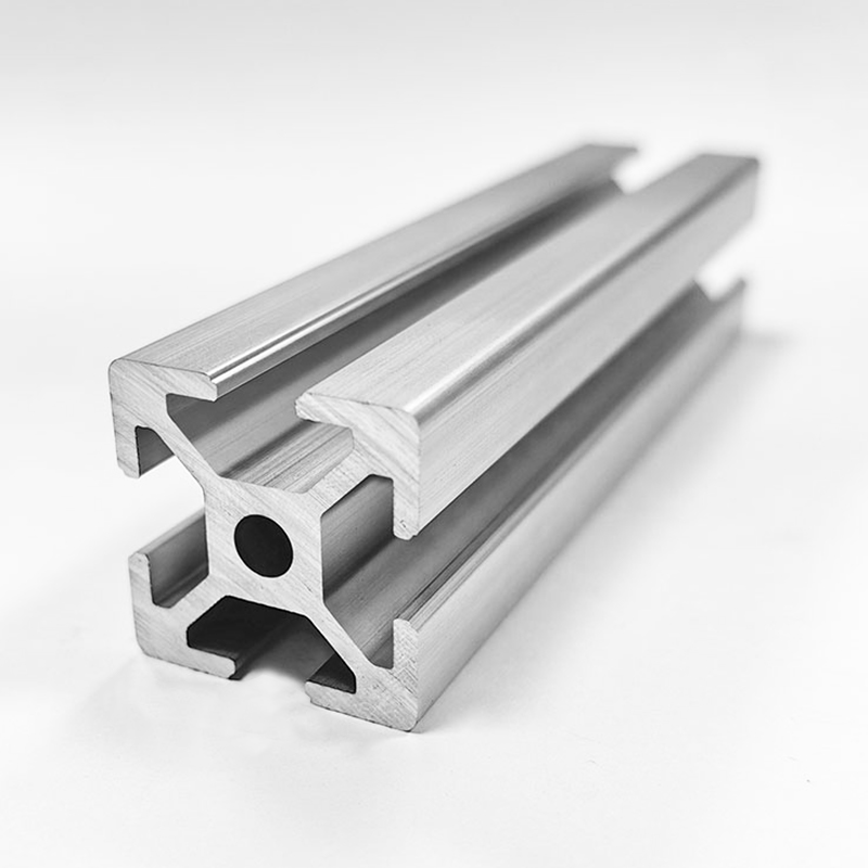 2525 Industrie-Aluminiumprofil. Quadratischer Querschnitt aus Aluminiumlegierung. Solides Hochleistungsmodell, 6 mm Schlitzbreite