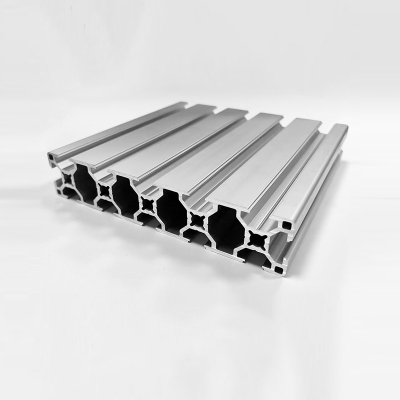 HS-8-30150 30*150 T-Nut-Aluminiumprofil, 8,2 mm Schlitzbreite, 2,1 mm Wandstärke, silberfarbenes Industriealuminium