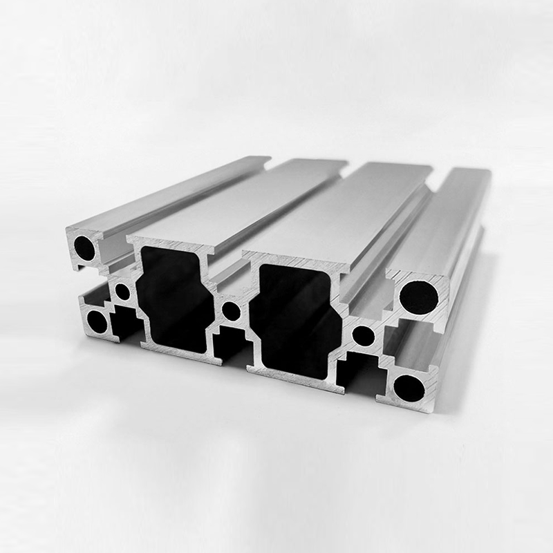HS-6-3090G 30*90 Aluminiumprofil mit quadratischen Schlitzen, 6 mm Schlitzbreite, 2,0 mm Wandstärke, silbernes Industriealuminium