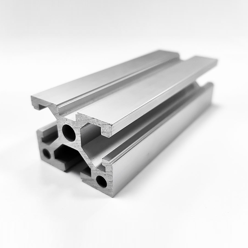 HS-8-3040 30*40 T-Nut-Aluminiumprofil, 8,2 mm Schlitzbreite, 3 mm Wandstärke, silberfarbenes Industriealuminium