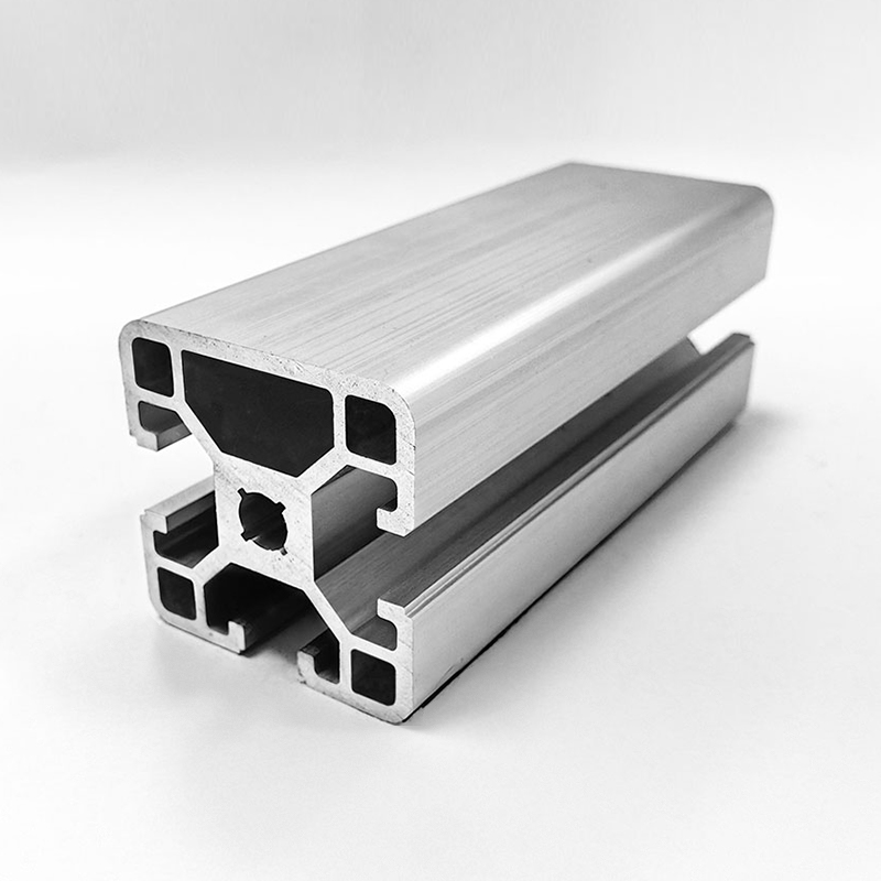 HS-8-4040N1 Präzisionstragendes T-Nut-4040-Aluminiumprofil, 2,3 mm Wandstärke, 8,2 mm Schlitzbreite, 13 mm Schlitztiefe, Industriealuminium