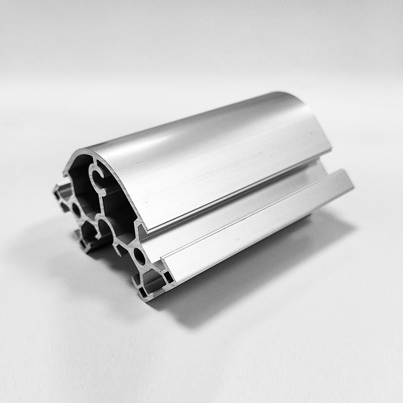 HS-8-6630R Leichtes Industrie-Aluminiumprofil mit T-Nut, 60 quadratisch, silberfarben, einfache Montage, Aluminium