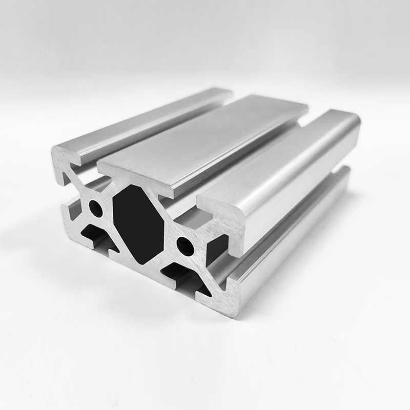 HS-8-4080W Extra dickes, starkes T-Nut-Industriealuminiumprofil, extra schweres, tragendes silbernes Industriealuminium
