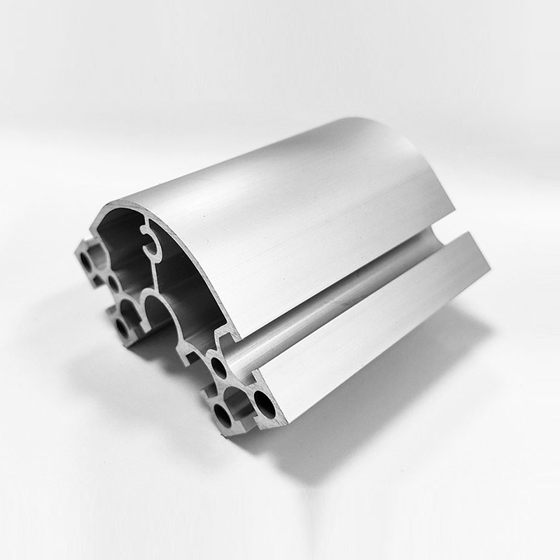 HS-8-8840GR Deep-Slot-U-Slot-Industrie-Aluminiumprofil, 80-Quadrat-Silber-Aluminium mit ausgewogener Anpassung