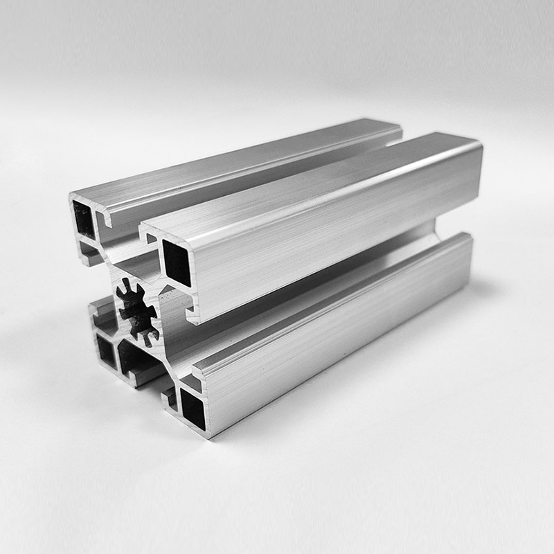 HS-10-4545 Robustes industrielles Aluminium-Extrusionsprofil der Serie 4545 mit 2,4 mm extra dicker Wand für große Maschinenbasen