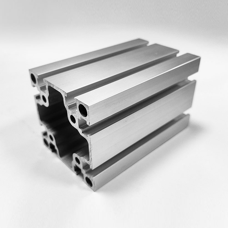 HS-6-6060G Industrie-Aluminiumprofil mit quadratischen Schlitzen nach nationalem Standard, 60 quadratisches silberfarbenes, stark verriegelndes Aluminium