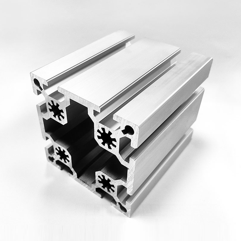 HS-10-100100A Ultra-Hochleistungs-T-Nut-Industrie-Aluminium-Extrusionsprofil für die Automatisierung schwerer Lasten